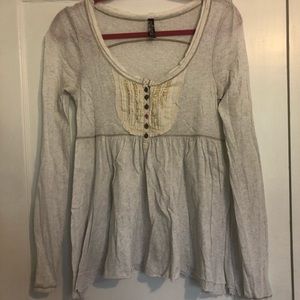 Free People Long Sleeve Shirt
